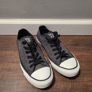 Converse Chuck Taylor All Star Charcoal Gray Sneaker Women Sz 7- Mens 5